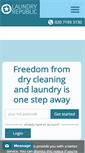 Mobile Screenshot of laundryrepublic.com